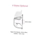 thumbnail image 5 of Kit de lactancia eléctrico Extractor de leche portátil Manos libres Eléctrico Único portátil Taza de pecho portátil 8 oz / 240ml Sin BPA 3 modos 9 niveles de succión Recargable Comodidad Recolector de YOUHA  Kit de lactancia eléctrico, 5 of 7
