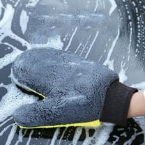 GOOHOCHY  Car Wash Gloves Mitt Chenille Multi Purpose Washable for Cleaning