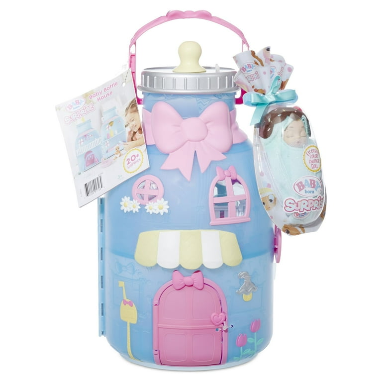 Baby Born Surprise Baby Bottle House with 20 Surprises