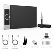 XP-PEN Deco Pro MW Bluetooth Graphics Tablet 11×6 Inches Wireless Painting Pen Tablet for Drawing and Remote Learning