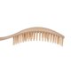 thumbnail image 5 of Khaki Cepillos de pelo de paleta ahuecan hacia fuera el peine de pelos desenredantes secos húmedos peines de masaje del cuero cabelludo de la ducha para el pelo largo y corto, 5 of 5