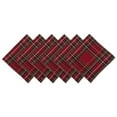 thumbnail image 1 of Design Imports CAMZ10906 Ensemble de Serviettes de Table Métalliques à Carreaux - Ensemble de 6, 1 of 4