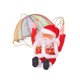 thumbnail image 2 of RV Escalera de escalada eléctrica de Papá Noel Papá Noel subiendo y bajando Escalera de Papá Noel con música Paracaídas de Papá Noel para árbol de Navidad Muñeca de Papá Noel Juguete para fiesta Puerta Pared Decoración del hogar Sincero Electrónica, 2 of 4