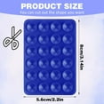 thumbnail image 2 of 2 Pcs Silicone Suction Phone Case Adhesive Mount, Suction Phone Case Mount Anti-Slip Hands-Free Mobile Accessory Phone Accessory Holder (Blue), 2 of 5