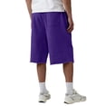 thumbnail image 6 of Resicozy Baggy Sweat Shorts Men 2026 Cotton Y2k Shorts Casual Under Knee Shorts Hem Gym Shorts with Pockets Purple XL, 6 of 6