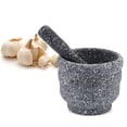 thumbnail image 4 of Mortar and Pestle Set - Solid Bowl Holder 5.5 Inch for , Herbs, , Garlic, Kitchen, Cooking, -, 4 of 7