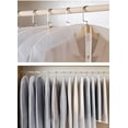 thumbnail image 2 of 6 x Garment Bag Suit Storage Cover Dress Clothes Coat Dustproof Protector Travel, 2 of 8