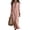 Pink, variant on Womens Front Split Maxi Dress, Collared Button Down Long Dress, Solid Color Casual Summer Spring Dresses with Side Slit, Sky Blue, 2XL