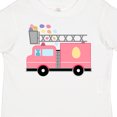 thumbnail image 4 of Inktastic Easter Fire Truck Egg Hunt Bunny Boys or Girls Toddler T-Shirt, 4 of 5
