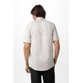 thumbnail image 6 of Chef Works Varkala Men's Chef Coat, Cool Vent Tailored Work Jacket with Pockets, Large, Natural, 6 of 7