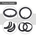 thumbnail image 5 of 14 inch 14x2.125 Inner tube For Electric Bike Wheelbarrow Metal Bent Valve, 5 of 12