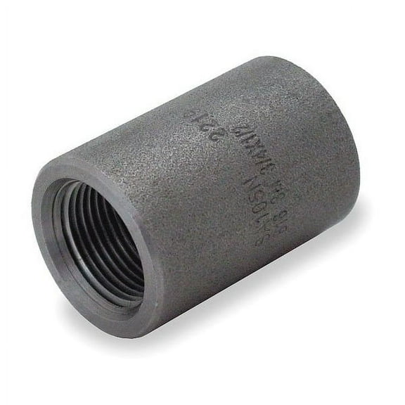 Reducer Reducer, 1-1/4" x 1" Pipe, FNPT, Black Forged Steel, Class 3000