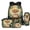 Jungle Baby Otter, variant on HUIACONG Jungle Cute Otter 17 Inch Kids School Backpack Set 4PCS for 6-10 Years Old Boys Girls Lightweight Portable Bookbag with Detachable Leakproof Lunch Box Pencil Case Water Bottle Holder