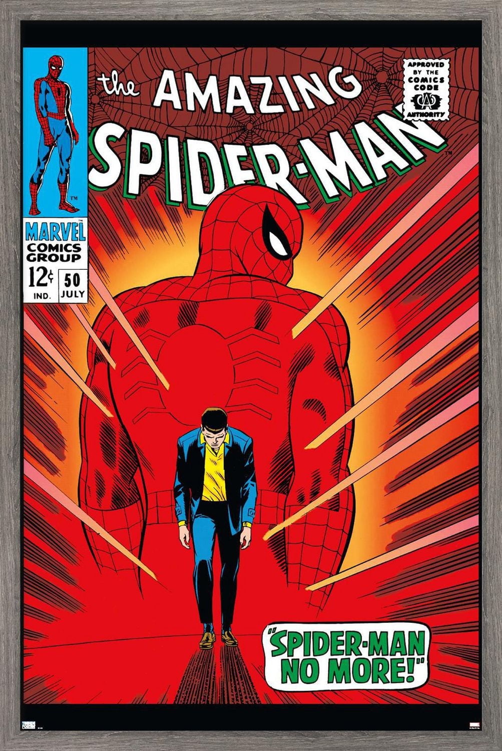Marvel Comics - Amazing Spider-Man #50 Wall Poster, 22.375" x 34"