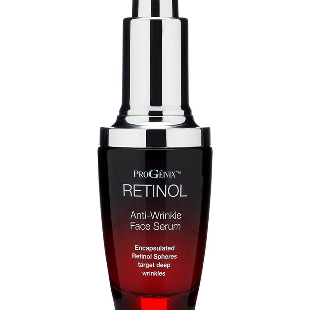 Progenix Retinol Face Serum. AntiWrinkle Facial Serum Targets Deep