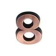 thumbnail image 1 of Naiovety Números de casa Hogar Delicado Pequeño Número de puerta Galvanoplastia Marca de puerta Accesorios de marcado de puerta Número 9 Decoración del hogar Numero 8 Naiovety HA059681-09, 1 of 6