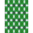 thumbnail image 1 of Ahgly Company Machine Washable Indoor Rectangle Transitional Medium Forest Green Area Rugs, 2' x 3', 1 of 7