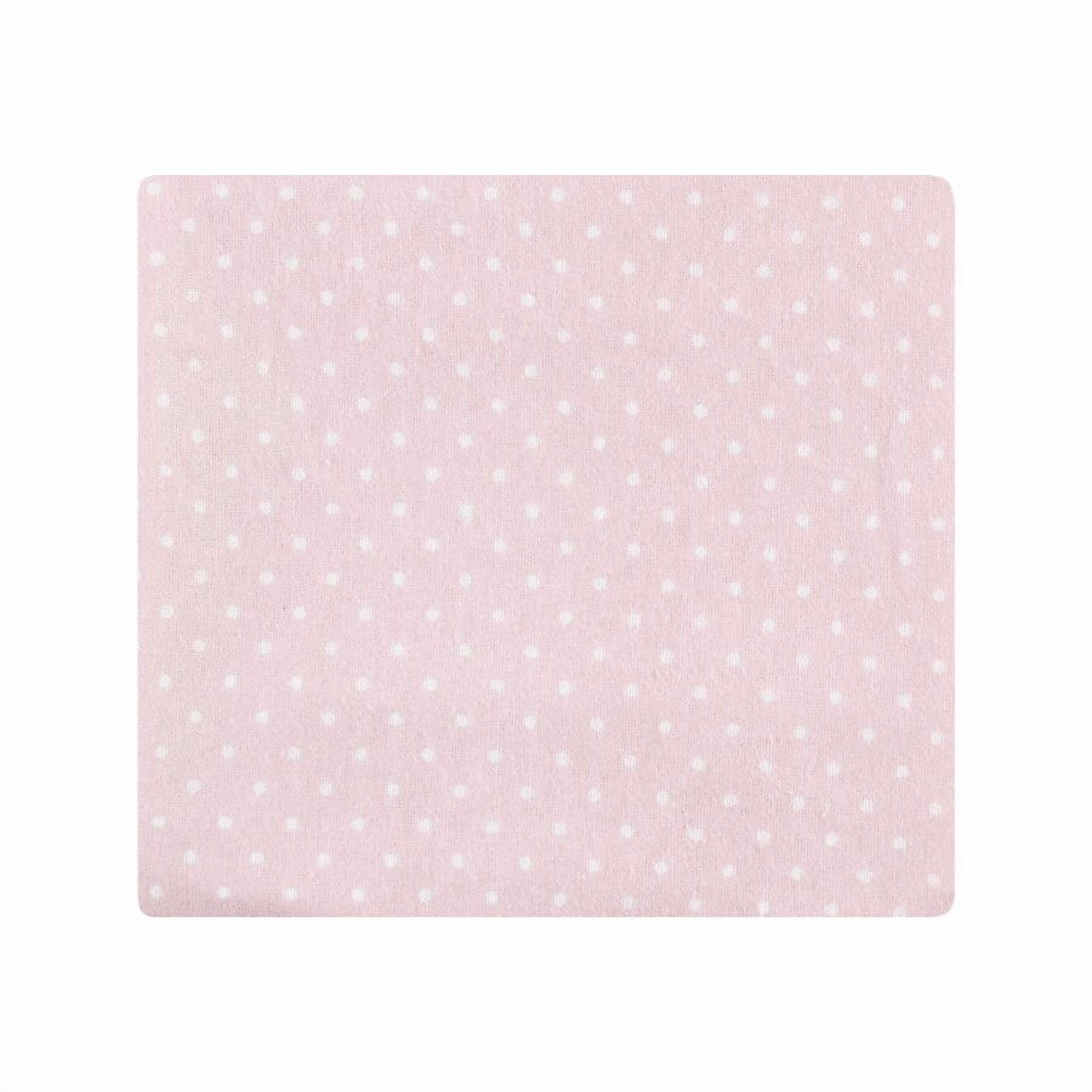 Hudson Baby Infant Girl Cotton Rich Flannel Receiving Blankets Bundle, Vintage Blossom, One Size
