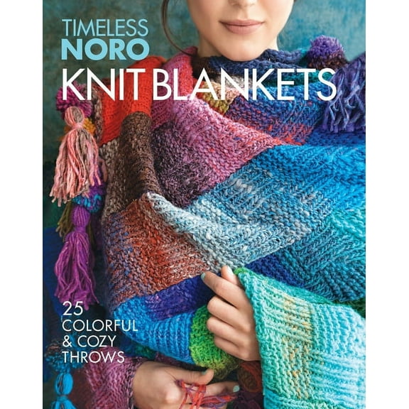 Knit Blankets: 25 Colorful & Cozy Throws, (Paperback)