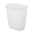 thumbnail image 1 of Sterilite 11.4 Liter Rectangular Wastebasket, White, 1 of 5