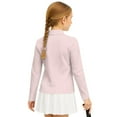 thumbnail image 5 of Psesaysky Girls Kawaii Capybara Flower Print Sweatshirt Long Sleeve for Teen Girls Stand-up Collar Sweatshirt Quarter Zip Pullover Hoodies Fleece Jacket 10-11 Years, 5 of 6