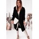 thumbnail image 1 of Cárdigan para mujer, moda de otoño, con botones en la parte delantera, informal, liso, de manga larga, de punto, holgado, para uso diario, cárdigan largo con capucha, nueva prenda exterior, 1 of 5