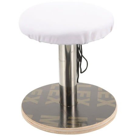 OULII Round Clothes Ironing Stool Wooden For Household 1Set 7.5x6.9in