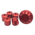 thumbnail image 1 of Almencla Motorcycle Hubcaps Set Wheel Side Cover for Piaggio Vespa Red GTS GTV 250 300, 1 of 8