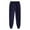 Navy, variant on JGTDBPO Hip-Hop Sweatpants for Men with Pockets Men Thick Lined Athletic Jogger Pants Elastic Bottom High Waist Warm Pants Fleece Drawstring Lace Up Corded Feet Trousers Slacks Legging