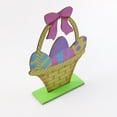thumbnail image 2 of KCEHTA Easter Table Decorations, Wooden Easter Decorations, Easter Bunny Easter Eggs Chick Tulips Home Decorations, Easter Farmhouse Spring Tiered Tray Home Office Party Table Decor, 2 of 7