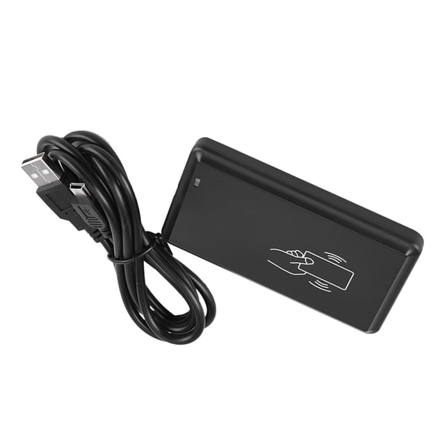 13.56mhz Reader, USB Interface Contactless IC S50 S70 Card Reader with Buzzer and LED for Identification, for Personnel Identification, Logistics, Access Control
