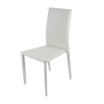 thumbnail image 1 of Chaise de salle à manger Canadian Max blanche (Ensemble de 2), 1 of 3