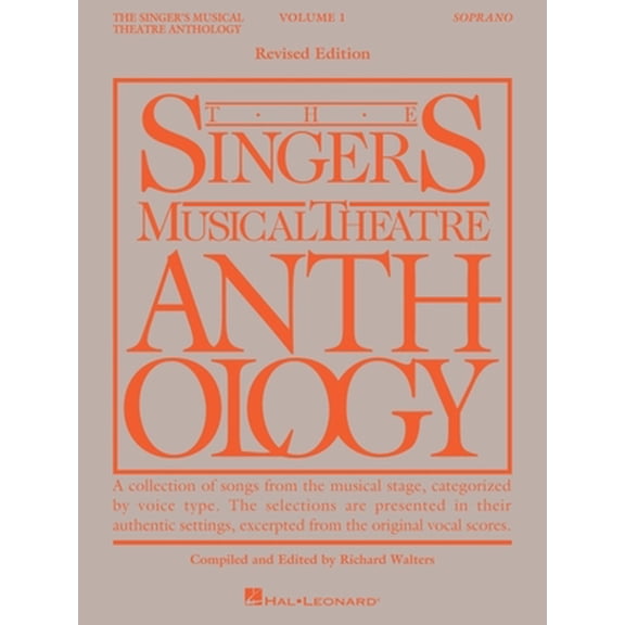 Pre-Owned The Singer's Musical Theatre Anthology Volume 1 - Soprano Book Only (Paperback) 0881885460 9780881885460