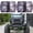 Black, variant on Beast Eyes Headlight Decals Pair, Eyes Decal for Jeep YJ XJ Square Headlight Decal and Vehicles Featuring 5 x 7-inch Square Headlights,3D Stereo Eyes Headlight Decal Stickers(Purple)
