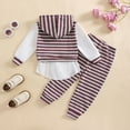 thumbnail image 4 of NIEWTR Toddler Baby Girl Clothes Set Long Sleeve Sweatshirt Top Jogger Pants Cute Fall Winter Outfit Toddler Girl Outfit For 1t 2t 3t 4t 5t 6t,9-10 Years, 4 of 8