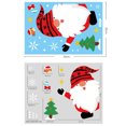 thumbnail image 2 of LSLJS Christmas Wall Stickers, Santa Claus Rudolph Sticker Christmas Shopping Mall Glass Window Decoration, Christmas Decorations, 2 of 2