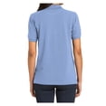 thumbnail image 2 of Mafoose Womens Heavyweight Cotton Pique Polo Shirt Light Blue 3XL, 2 of 6
