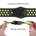 thumbnail image 5 of BXUXOHS Sport Bands Compatible with Fitbit Versa/Versa 2/Versa Lite/Versa Special Edition for Women and Men, Soft Silicone Strap Replacement Wristband for Fitbit Versa 2 Smart Watch, 5 of 13
