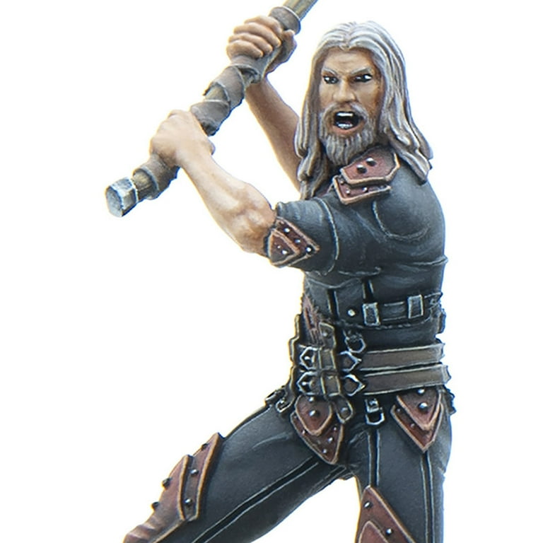 Modiphius Entertainment: The Elder Scrolls: Call to Arms - Arnbjorn, Dark Brotherhood Predator - 2 Figures, Unpainted Resin Miniatures, Tabletop Game Modiphius Entertainment: The Elder Scrolls: Call to Arms - Arnbjorn, Dark Brotherhood Predator - 2 Figures, Unpainted Resin Miniatures, Tabletop Game