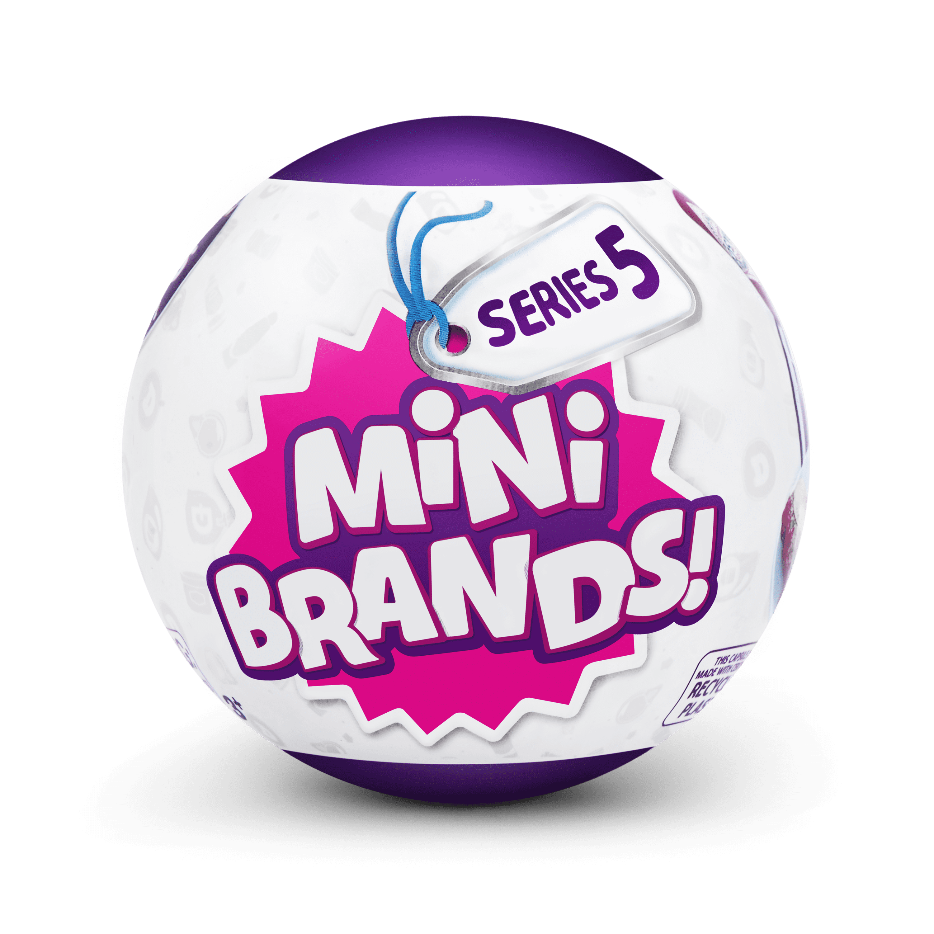 Mini Brands Series 5 Capsule Novelty & Gag Toy by ZURU Mini Brands Series 5 Capsule Novelty & Gag Toy by ZURU