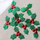 thumbnail image 5 of FELTECHELECTR 100 piezas de accesorios para caja de regalo, hojas, bayas, decoración, manualidades, accesorios, 5 of 5