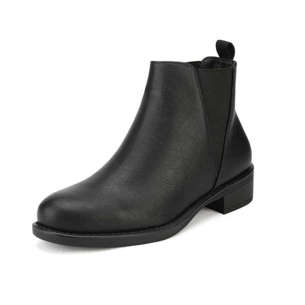Botas Chelsea de Tobillo para Mujer DREAM PAIRS ISABELLA-2 en Negro