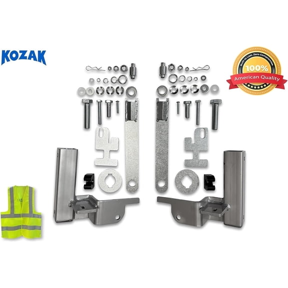 KOZAK Bumper Deer Moose Brush Guard Brackets Mounting Hardware Set Compatible with T680 Next Gen 2022 