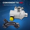 thumbnail image 5 of MOCA AUTOPARTS Electric Engine Water Pump Fit for 2019 Mercedes-Benz GLC350e SLC300 Sprinter 1500 2500 2.0L, 5 of 9