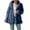 Navy, variant on Drses Women's Fuzzy Fleece Jacket Oversized Sherpa Fur Coat with Hood Winter Warm Shaggy Teddy Coats Long Sleeve Outwear