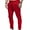 Red, variant on LEEy-world Men'S Pants Men's Lightweight Sweatpants Loose Fit Open Bottom Mesh Pants with Zipper Pockets Grey,3XL