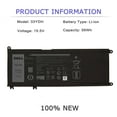 thumbnail image 6 of Outlandway 3500mAh Power Battery for Dell Inspiron 7779 Laptops, 33YDH, 6 of 6