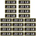 thumbnail image 1 of Aolamegs Juego De Pegatinas De Vinilo Para Latas De Munición, Etiquetas Adhesivas Para Cajas De Latas, .22, .223, .308, 9 Mm, .380, .45, 5,56, 7,62, 12Ga, 300Blk (20 Unidades/.22Lr), 1 of 5