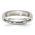 thumbnail image 1 of Bague en Acier Inoxydable 4mm Bande Brossée 9 Tailles, 1 of 6