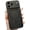 Black, variant on Litchi Pattern Leather Back Camera Protect Magnetic Phone Case for iPhone, Compatible with (Black,iPhone 17)